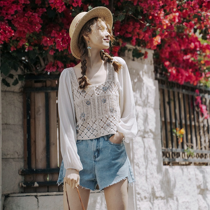 Áo Khoác Cardigan Nữ Dài Tay Cổ Chữ V Thời Trang