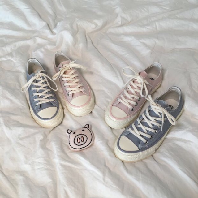 Giày CV màu pastel, form xịn, Full box-Ảnh thật