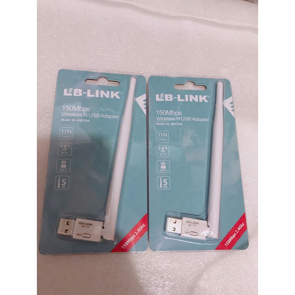 THU WIFE - LB LINK - USB Wifi Nano Tốc Độ 150Mbps Có Râu | BigBuy360 - bigbuy360.vn