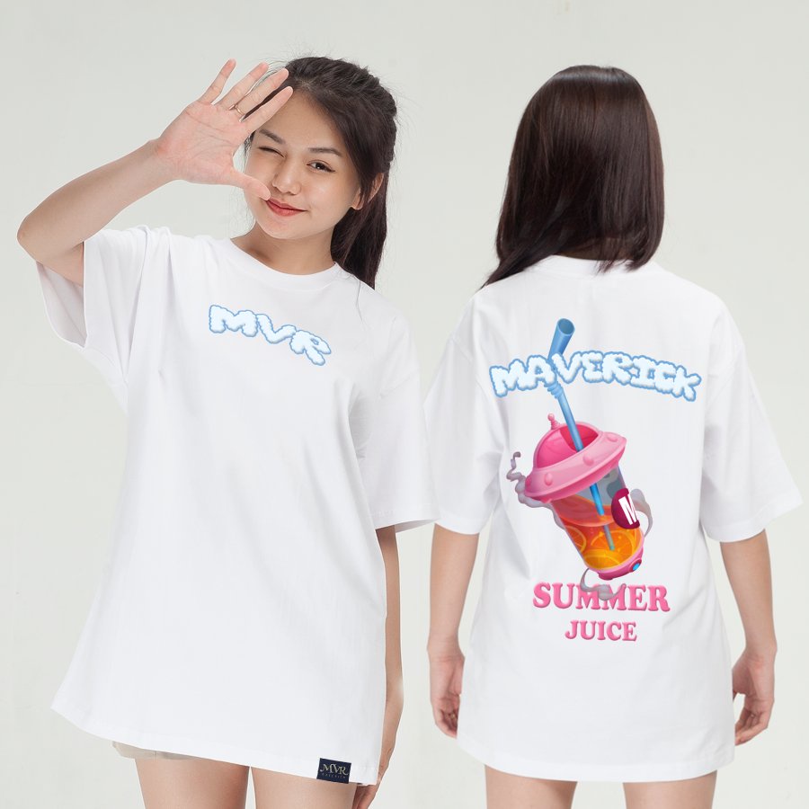 Áo Thun Unisex Form Rộng Trà Sữa Chà Chanh Hoạt Hình Cartoon Màu Sắc Phông Cotton Nhiều Màu Áo LIKA20052004