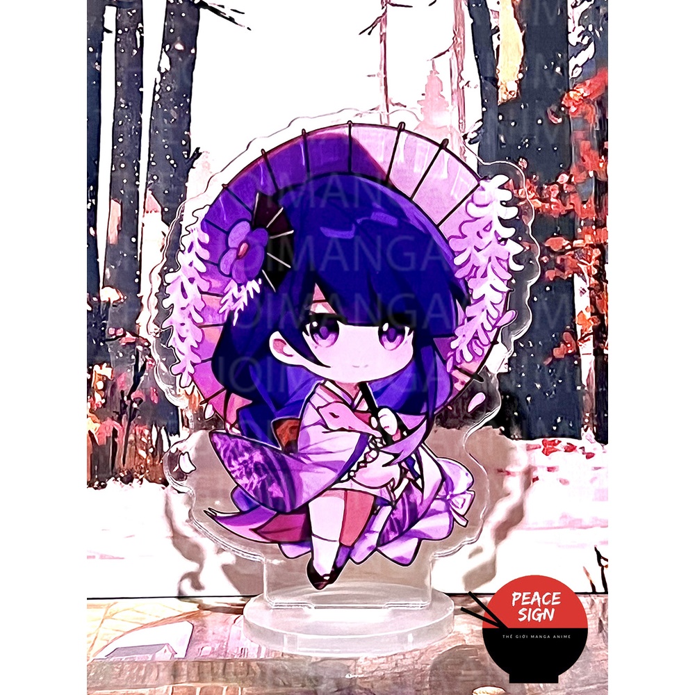 (Mini) Mô hình Standee Mini GENSHIN IMPACT tượng acrylic standee game mica chibi trang trí trưng bày