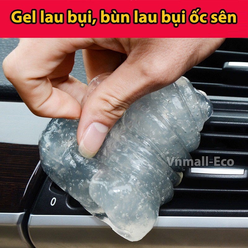 Miếng bùn lau bụi, Gel silicone lau bụi ốc sên, vệ sinh nội thất nhà, vệ sinh nội ngoại thất ô tô, vệ sinh bàn phím