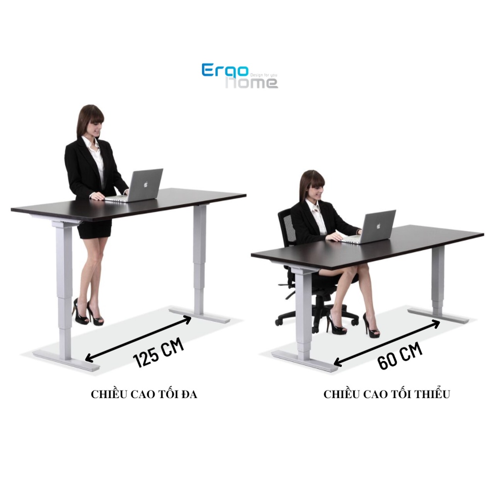 Bàn nâng hạ công thái học Ergonomic