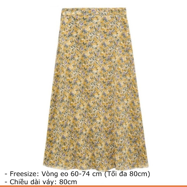 CHÂN VÁY HOA NHÍ 2 LỚP VINTAGE NHIỀU MÀU | BigBuy360 - bigbuy360.vn