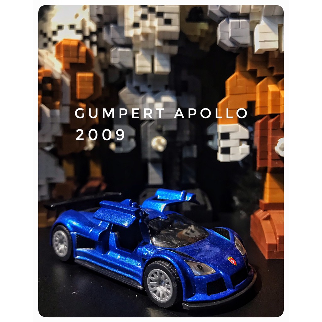 Xe Mô Hình Siku Street Cars Gumpert Apollo