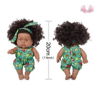 Búp Bê Em Bé Châu Phi Đáng Yêu 20cm