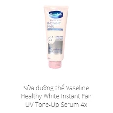 Kem dưỡng Vaseline Thái Lan