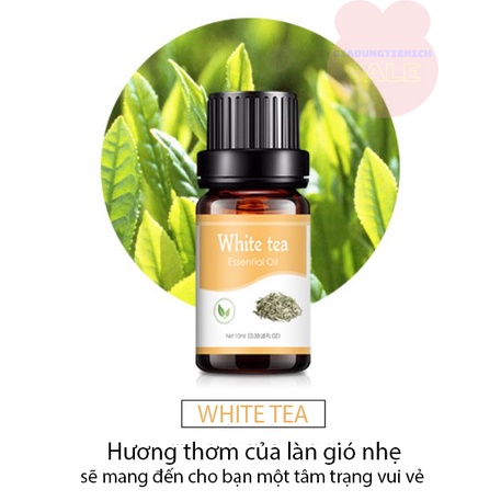 Tinh Dầu Xông Phòng 100% Thiên Nhiên Cao Cấp 10ml, hương thơm dịu nhẹ, không gây nhức đầu )