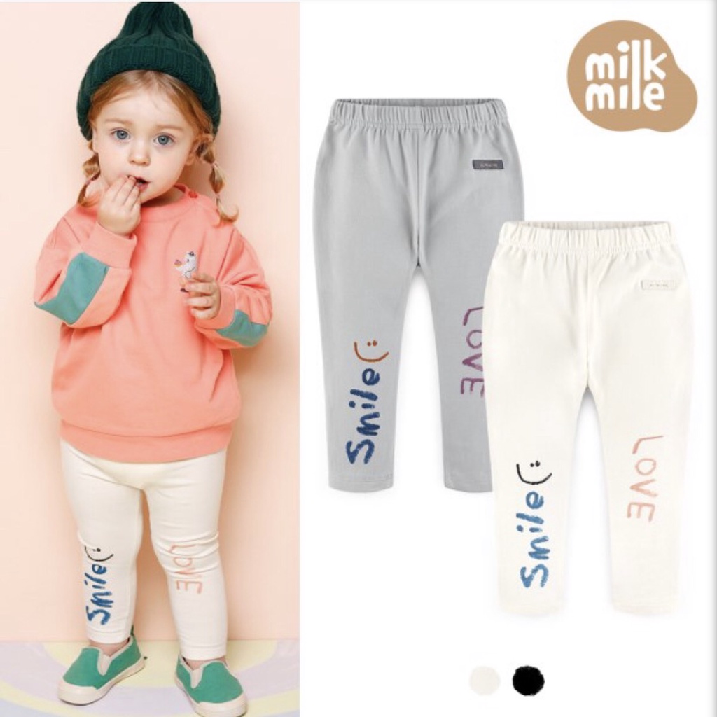 Quần legging bé gái Smile MM. HA2704