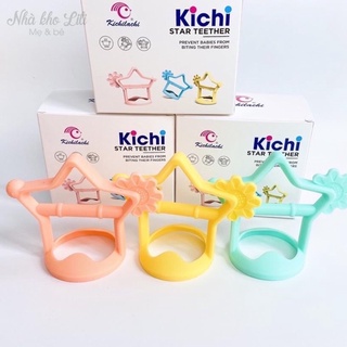 Gặm nướu silicon Kichilachi hình ngôi sao cho bé
