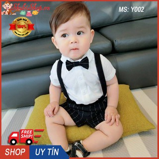 Yếm Công Tử Hàn Quốc Bé Trai Sang Chảnh 6-16KG  -  Shubishop.vn
