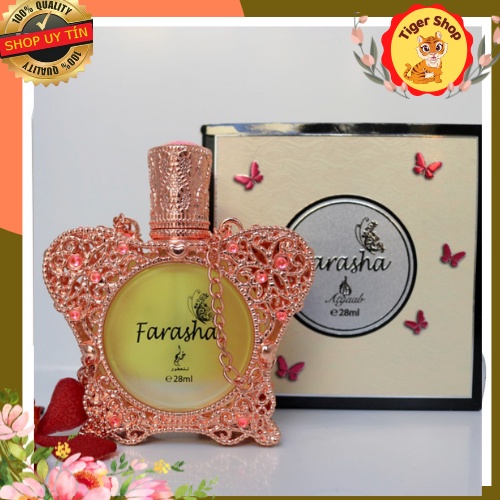 Tinh dầu nước hoa FARASHA Hoàn Tiền Nếu Fa.ke