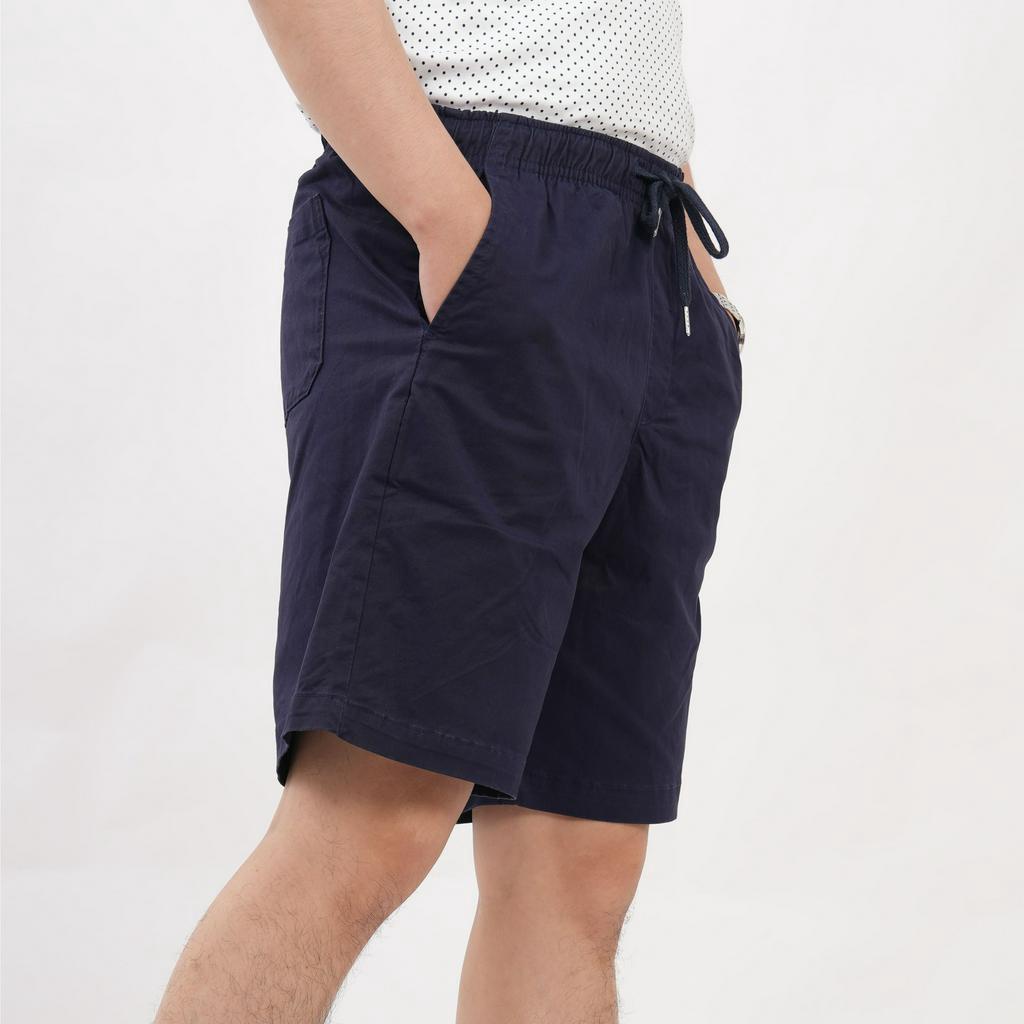 Quần short nam lưng thun chất kaki cao cấp