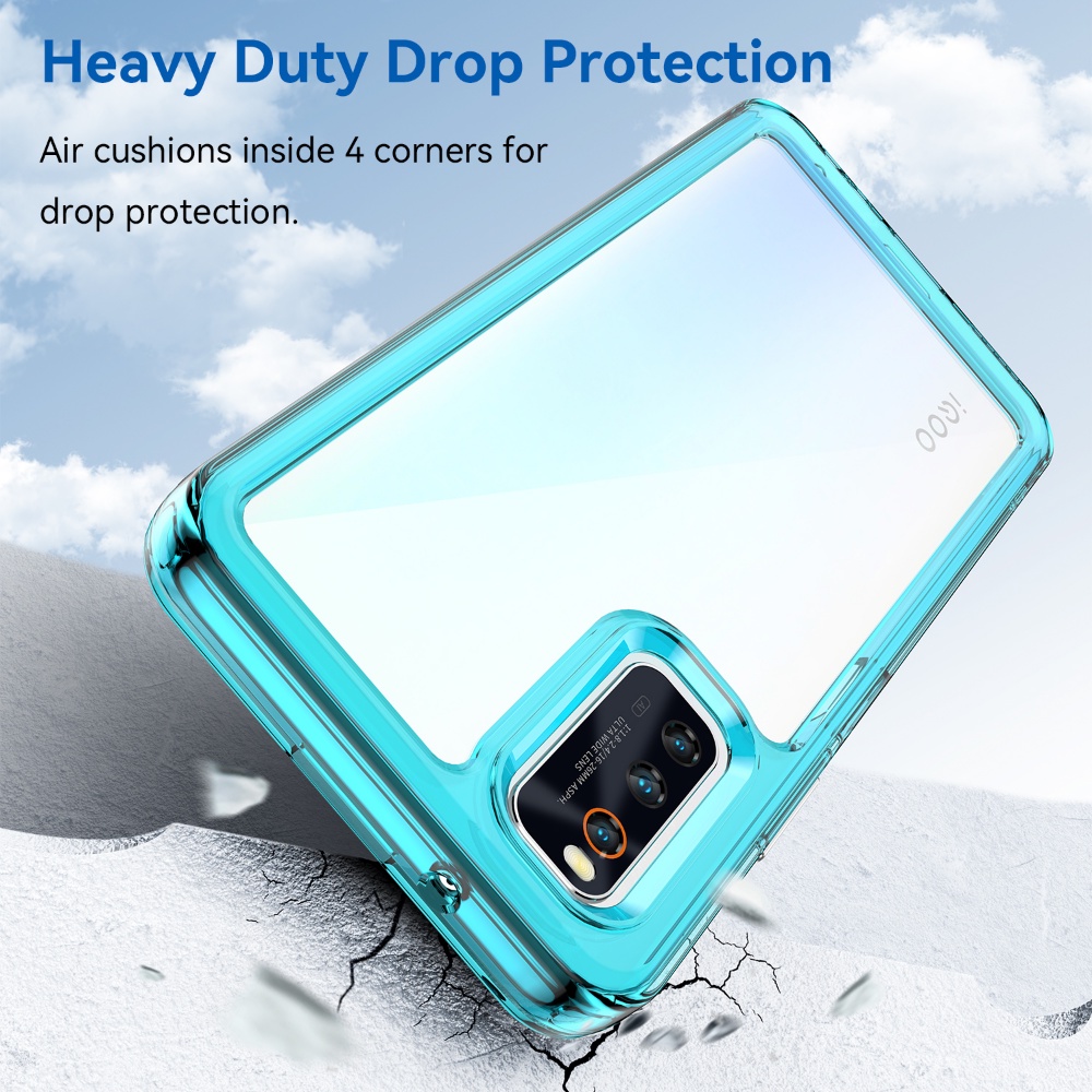 Bao Da Điện Thoại acrylic Trong Suốt Cho vivo iqoo neo 3 iqoo neo z1 iqoo neo 5 lite Ốp