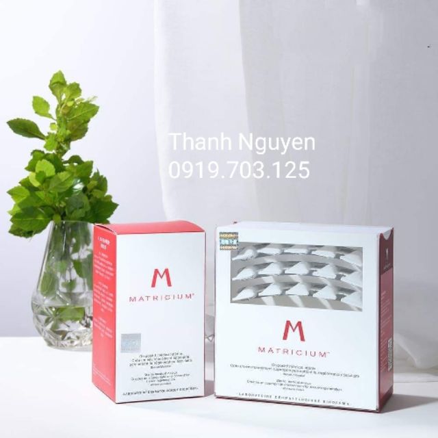 10 ống Serum dưỡng phục hồi da Matricium