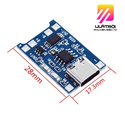 Mạch sạc pin TP4056 1A PIN 18650 3.7V 4056 giá tốt