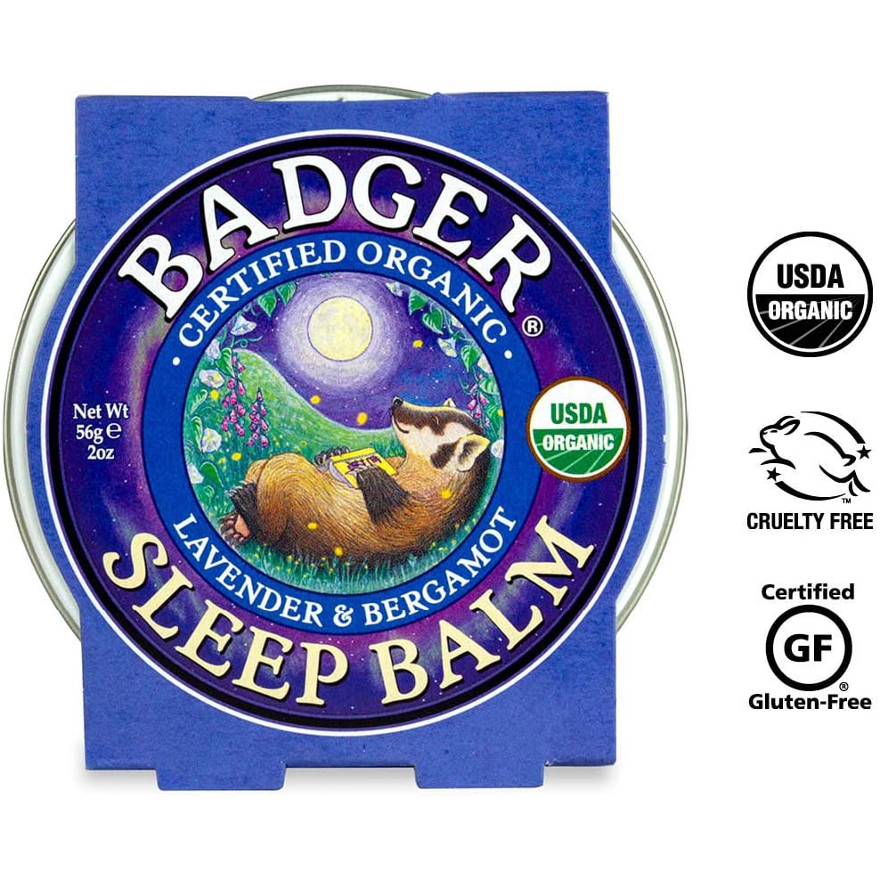 [BADGER] Sáp Bôi Hữu Cơ Giúp Bé Ngủ Ngon - Sleep Balm - Badger - 21gr và 56gr