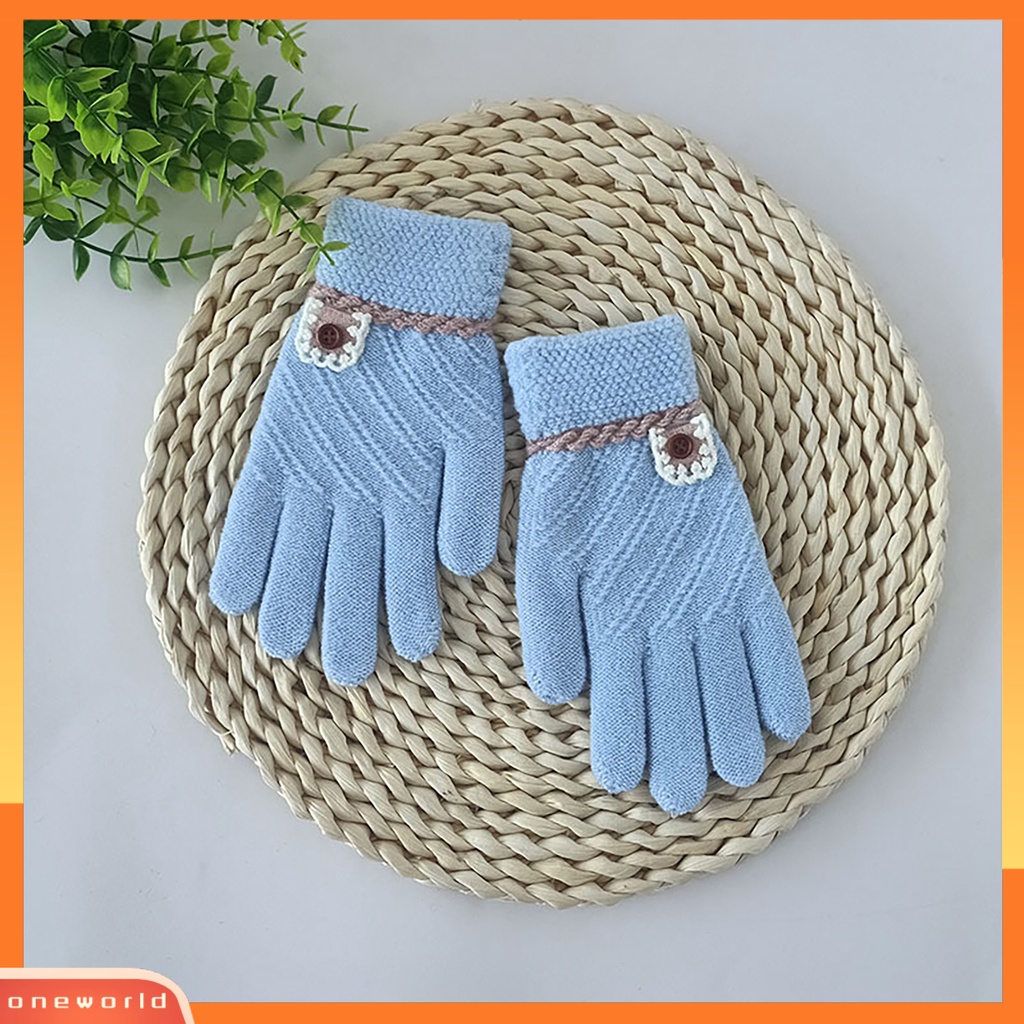 |Áo Thun In Hình ONEOR Thời Trang Năng Động| 1 Đôi Găng Tay Giữ Ấm Thân Thiện Với Da Cho Trẻ Em