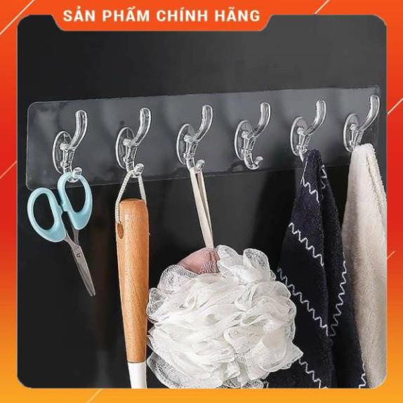 Thanh Móc Dán Tường Treo Đồ Siêu Dính Chịu Lực