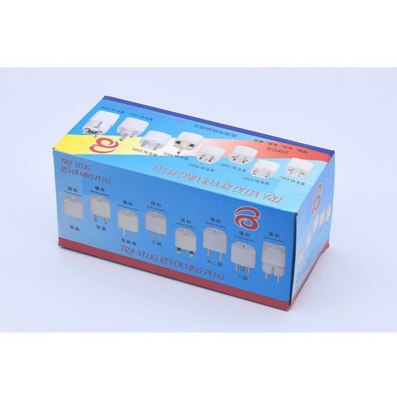 Ổ chuyển đổi phích cắm 3 chân sang 2 chân hàng cao cấp chịu nhiệt