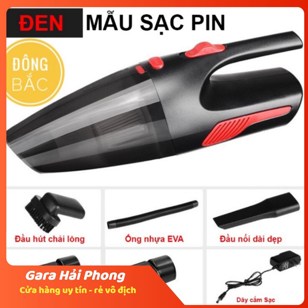 Máy hút bụi mini cầm tay không dây, sạc pin tiện lợi, hút mạnh trên mọi bề mặt - hàng cao cấp