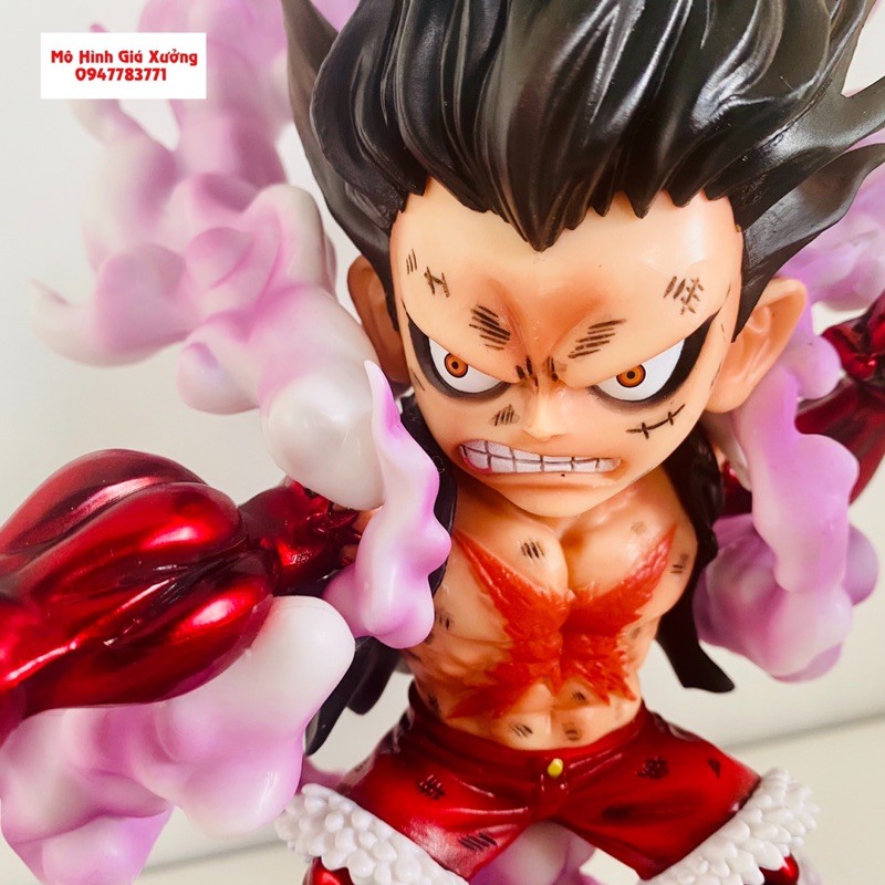 Mô hình Luffy mũ rơm One Piece gear 4 Snake Man haki Cao 23cm - Figure Tượng  Monkey D.Luffy Vua Hải Tặc