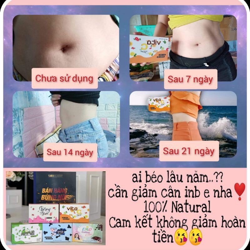 [GIẢM30k] NƯỚC GIẢM CÂN TRÁI CÂY EMOSLIM by FEN