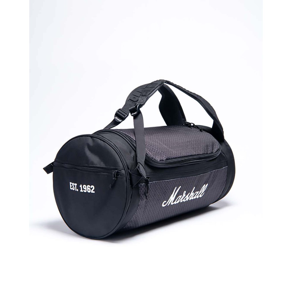 Túi Trống Marshall Underground Duffle Bag - Black &amp; White