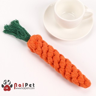 Đồ Chơi Bện Dây Thừng Hình Cà Rốt DT005