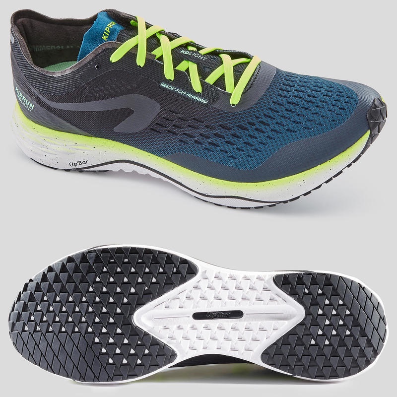 Giày chạy bộ Decathlon kiprun kd light cho nam - xanh dương/ vàng size 39