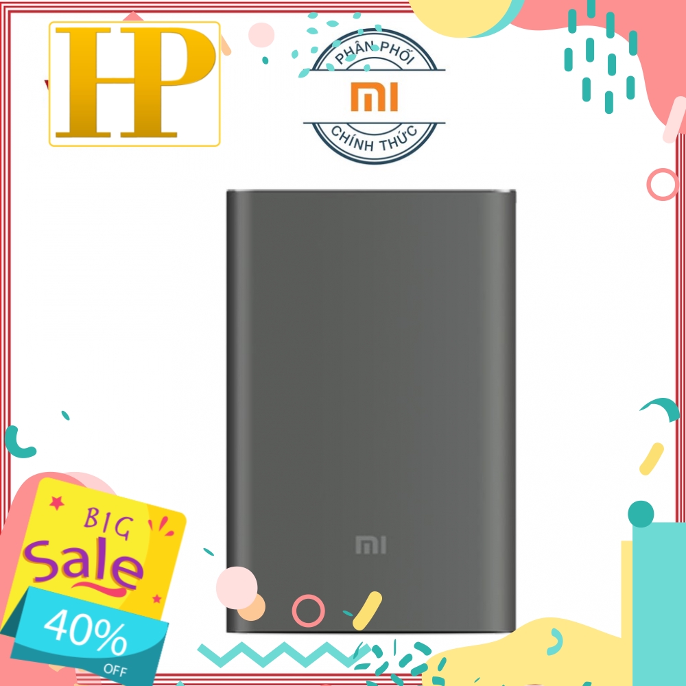 Pin sạc dự phòng Xiaomi 10000mAh Pro sạc nhanh TypeC - Hãng phân phối chính thức