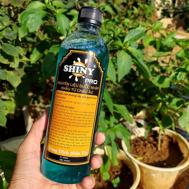 Dung dịch nước tẩy rửa xe máy 3x clean 1000ml và shiny pro 500ml, tẩy dầu nhớ,vết bẩn, rỉ sét lâu năm