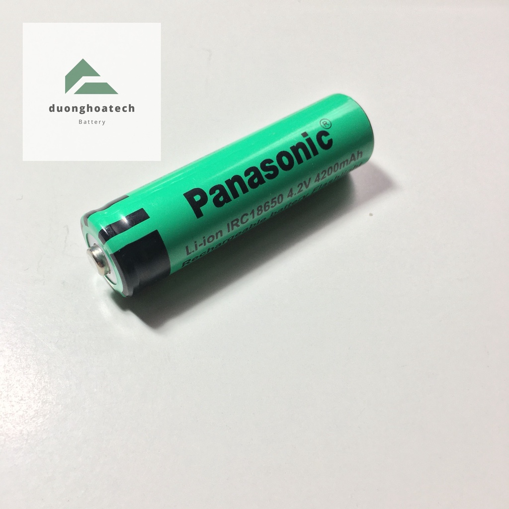 Pin Li-Ion Panasonic IRC 18650 4.2V 4200mAh - Đầu Lồi