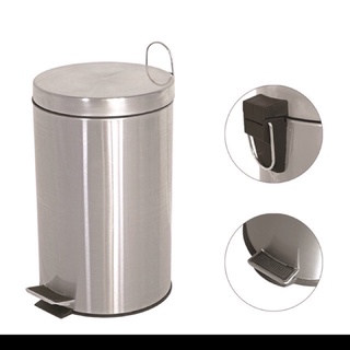 Tổng kho thùng rác inox 8L, đạp chân inox, hàng cao cấp