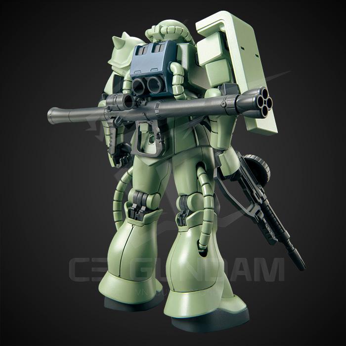 [BANDAI] HG 241 1/144 MS-06 ZAKU II MÔ HÌNH ĐỒ CHƠI LẮP RÁP GUNDAM GUNPLA CHÍNH HÃNG NHẬT BẢN HGUC