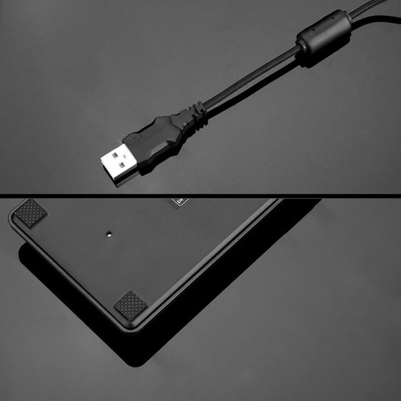 Bàn Phím Số 19 Phím Có Dây Usb Mini Cho Laptop Pc Windows Xp / 7 / 8