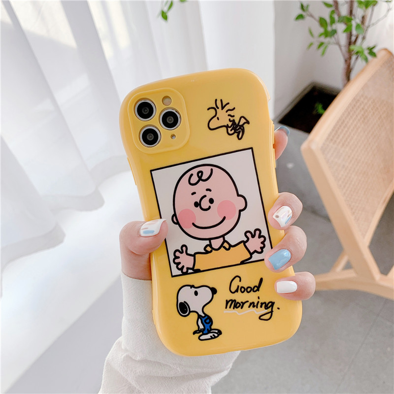 CHARLIE Ốp Lưng Chống Sốc In Hình Nhân Vật Hoạt Hình Đáng Yêu Cho Iphone12 Pro Max Iphone 11 Pro Max Se2020 + Giá Đỡ + 7plus 8plus 6plus Xr Xs Xsmax | BigBuy360 - bigbuy360.vn