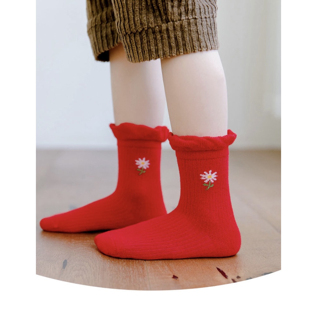 Set 5 đôi tất cho bé gái thương hiệu KIDS SOCKS