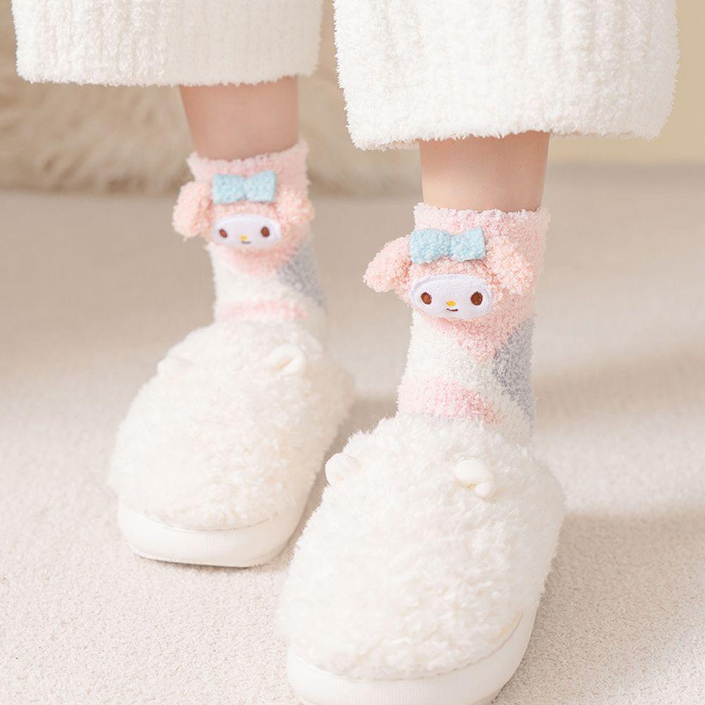 Epoch Vớ Bông Polyester Mềm Mại Họa Tiết Hoạt Hình Cinnamoroll Thời Trang Thu Đông Dành Cho Cặp Đôi