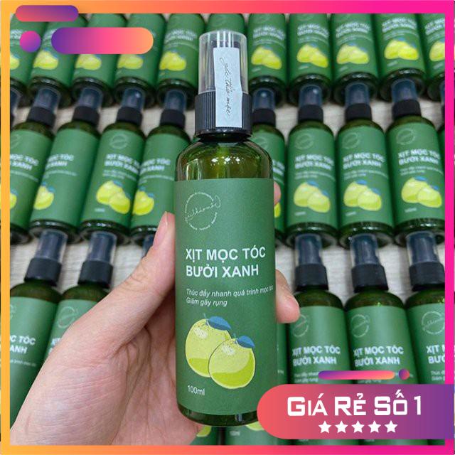 Tinh Dầu Bưởi Xanh Kích Thích Mọc Tóc Ngăn Rụng Tóc Dạng Xịt 100ML