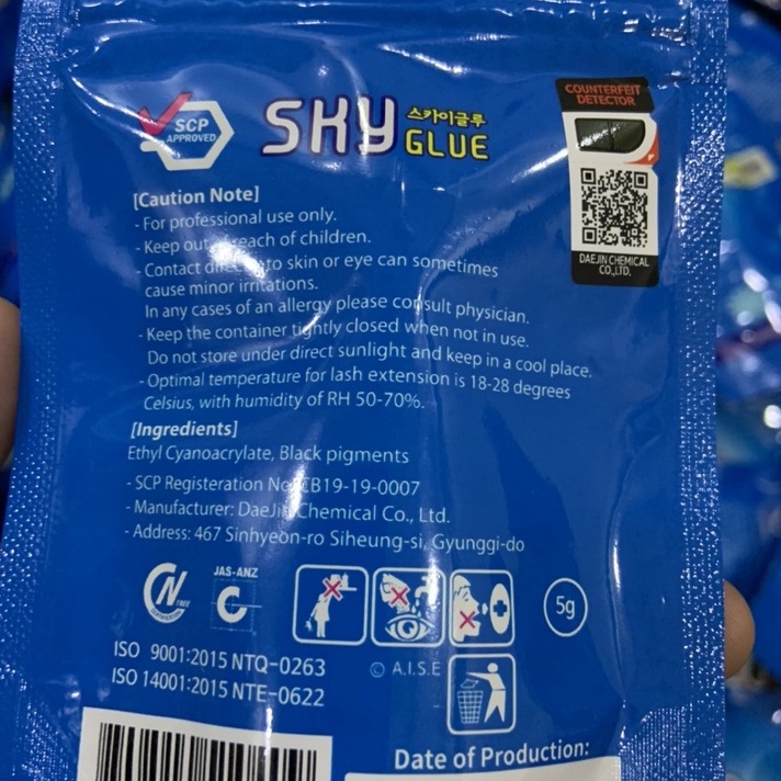 Keo nối mi Sky S+_dụng cụ nối mi_THÚY HÀ