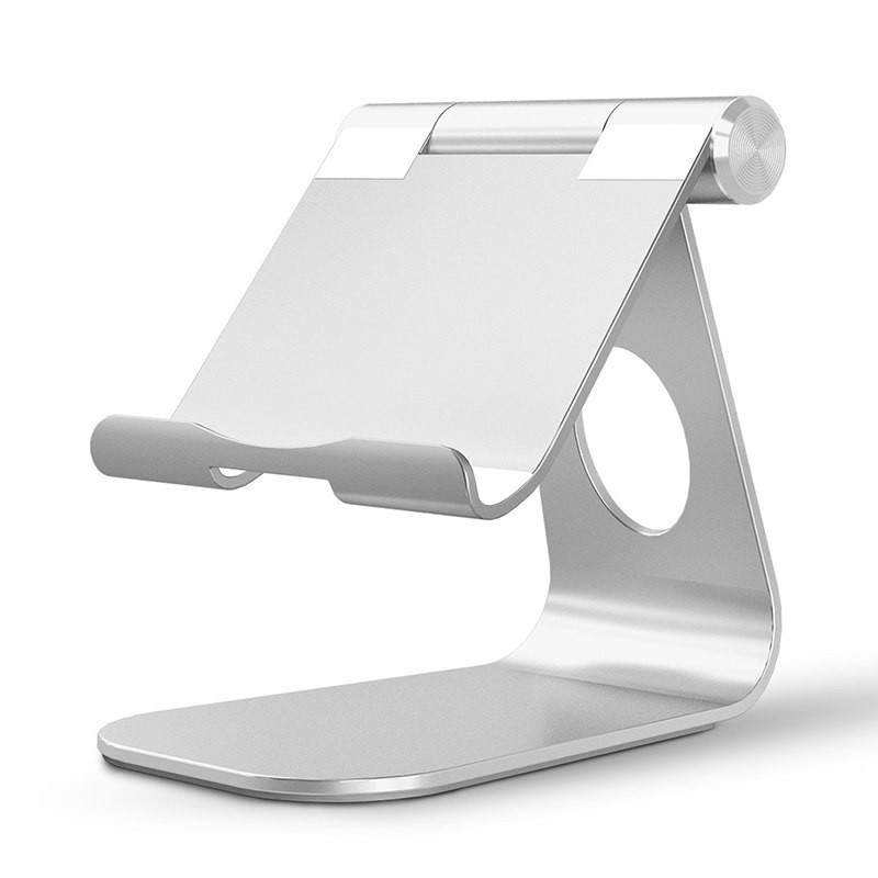Giá đỡ máy tính bảng hợp kim nhôm nguyên khối Table Flexible cho iPad, Samsung (Màu ngẫu nhiên) - Hàng nhập khẩu