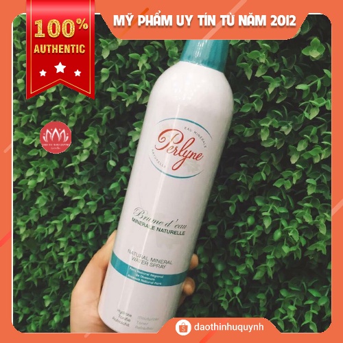 Xịt Khoáng Perlyne Natural Mineral Water Spray 400ml Chai To Nhập Khẩu Chính Hãng Siêu Cấp Ẩm cho Da | BigBuy360 - bigbuy360.vn