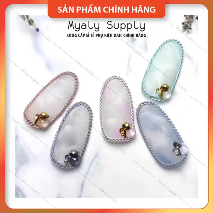 Dây Xích Nhiều Màu Làm Nail Set 6