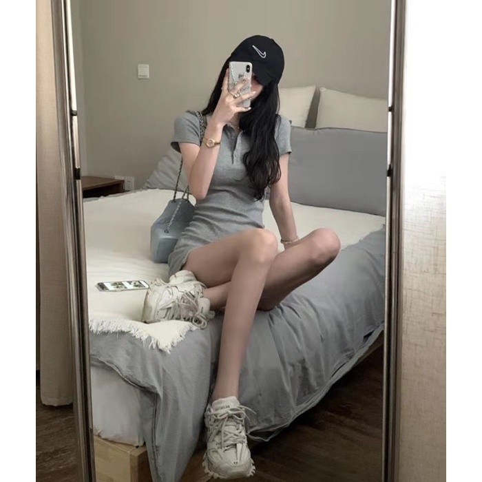 [ Có Video]Váy POLO ôm body ngắn tay | BigBuy360 - bigbuy360.vn