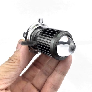 ĐÈN PHA H4 BI CẦU ÁNH SÁNG TRẮNG VÀ VÀNG XE MÁY