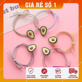 [FREESHIP - HÀNG LOAI 1] Dây buộc tóc, cột tóc trái bơ siêu dễ thương