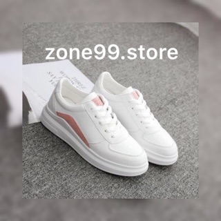 Giày thể thao trắng nữ basic