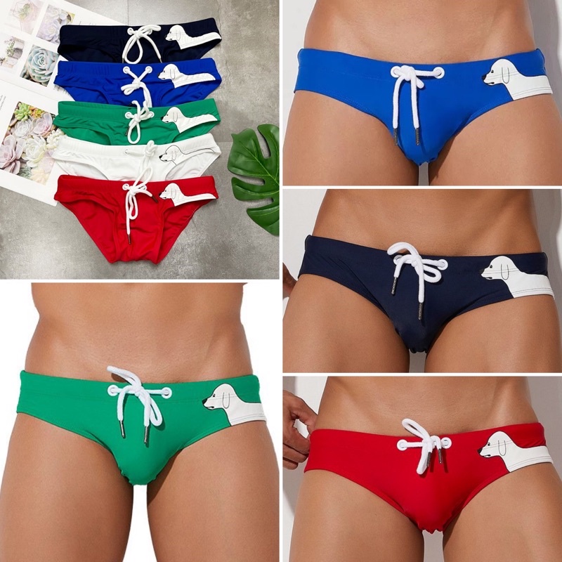 Quần bơi Aussiebum tam giác, có hình feedback khách mặc