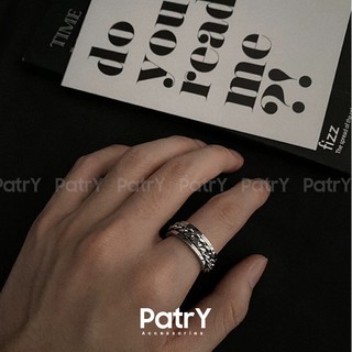 (Có sẵn) Nhẫn xoay #PatrYring R001